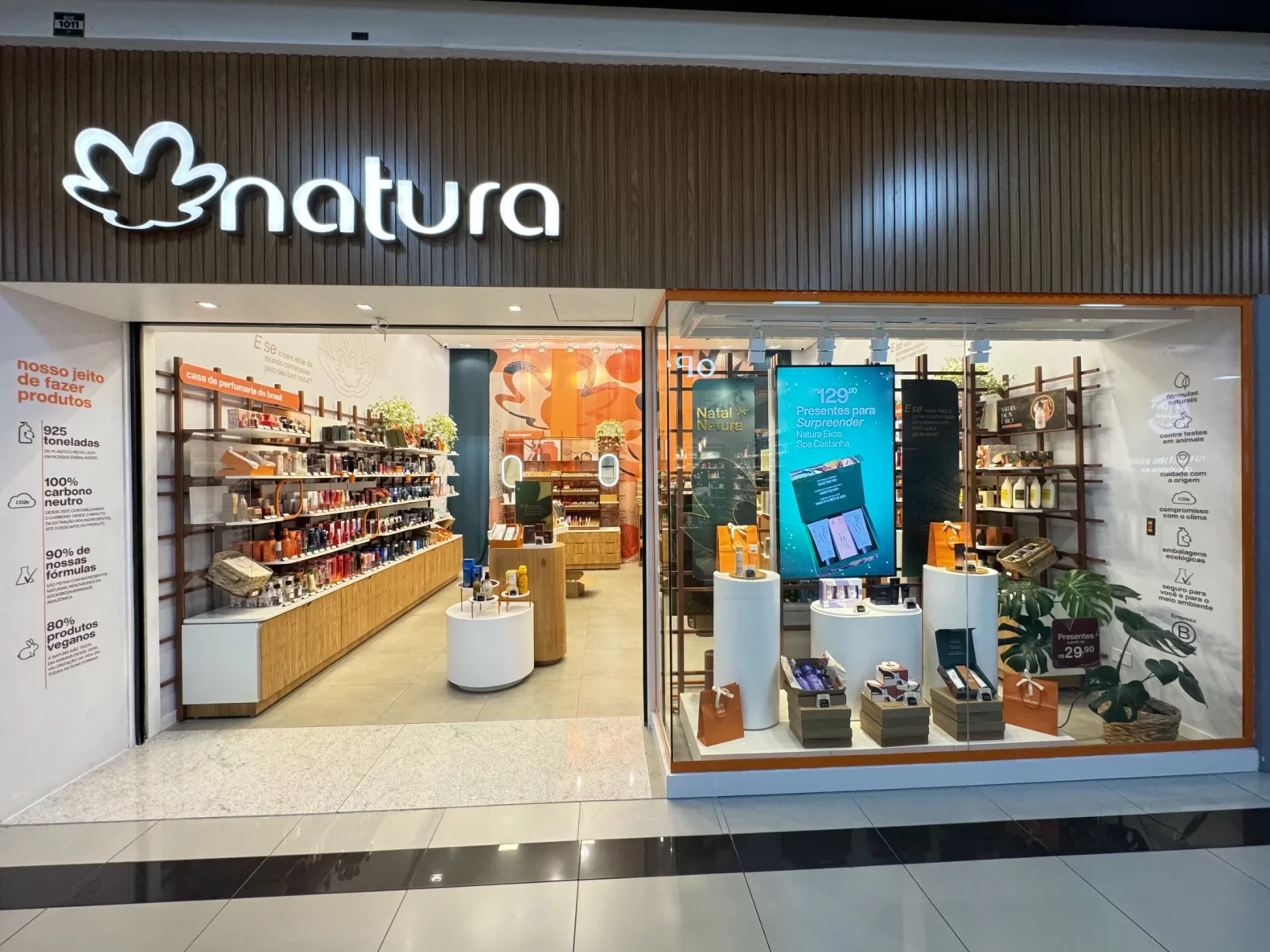 Image descritiva da unidade Natura