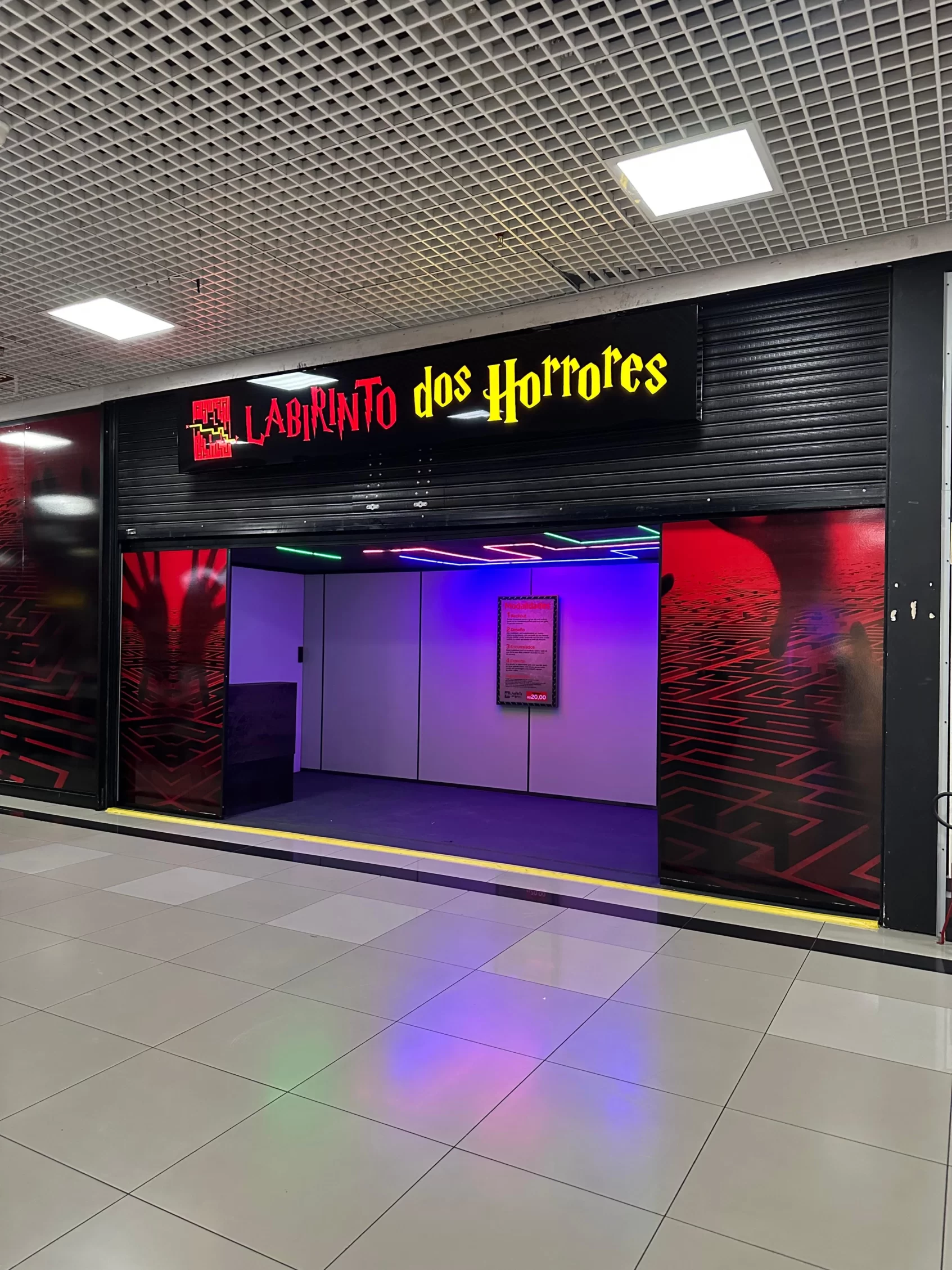 Banner da seção Conheço o Labirinto dos Horrores
