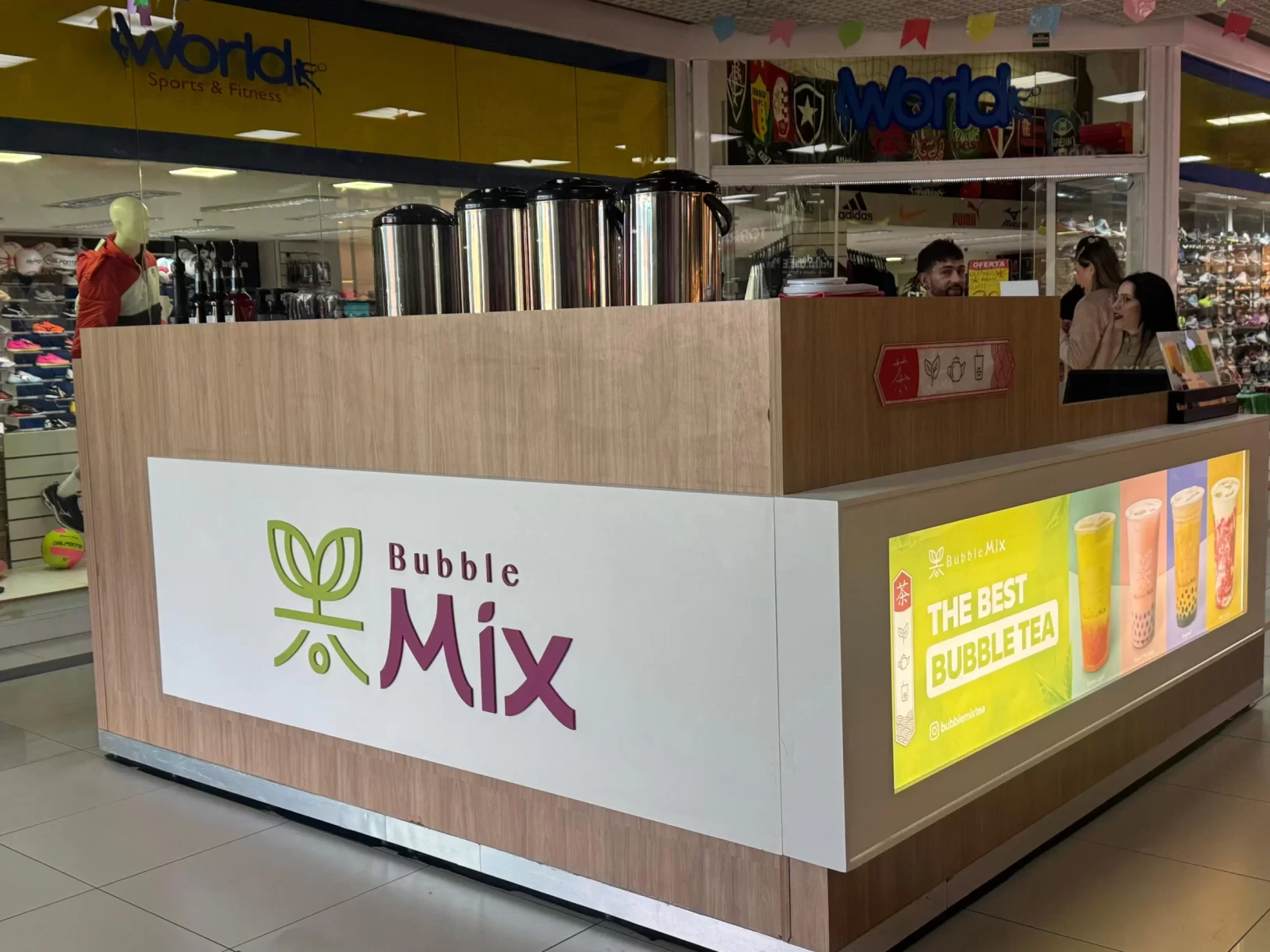Image descritiva da unidade Bubble Mix